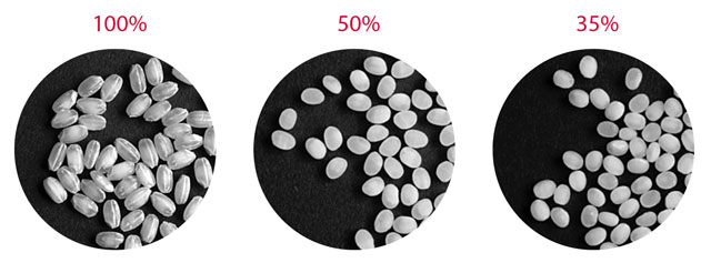 Rice polishing ratio Rice polishing ratio