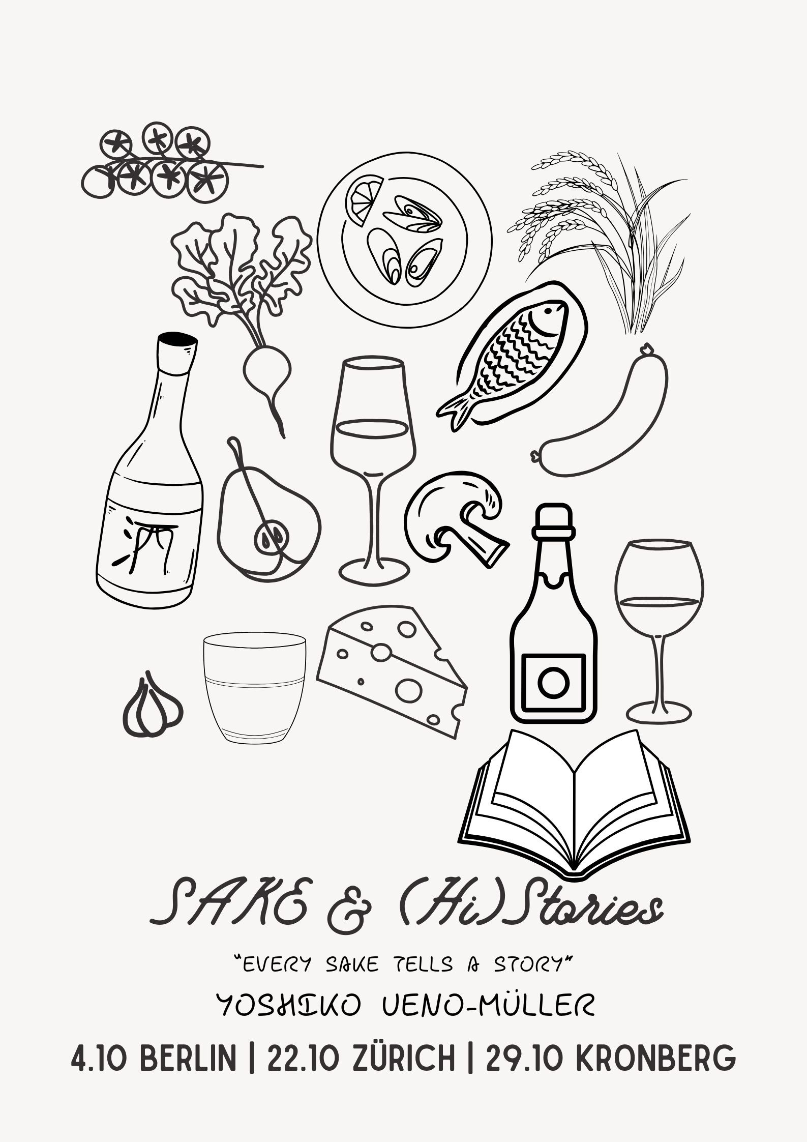 Sake & (Hi)Stories Tasting Event